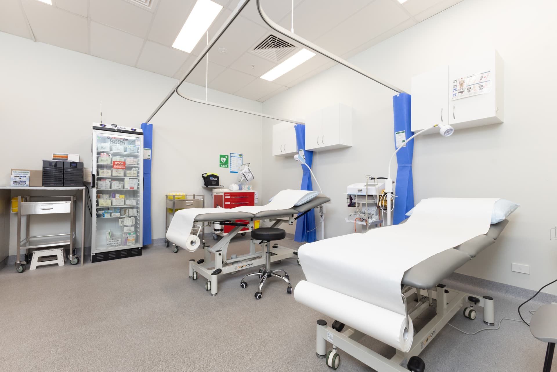 State-of-the-art medical equipment in a treatment room at Gosnells Family Practice